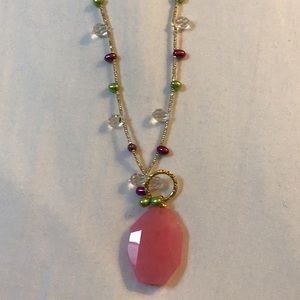 ESSENCE made in the USA beaded necklace